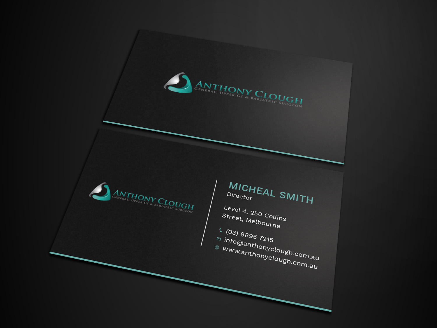 Business Card Design by Tripti Ranjan Gain for Anthony Clough | Design #20424264