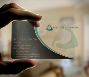 Design de Carte de Visite par Tripti Ranjan Gain pour Anthony Clough | Design : #20424265