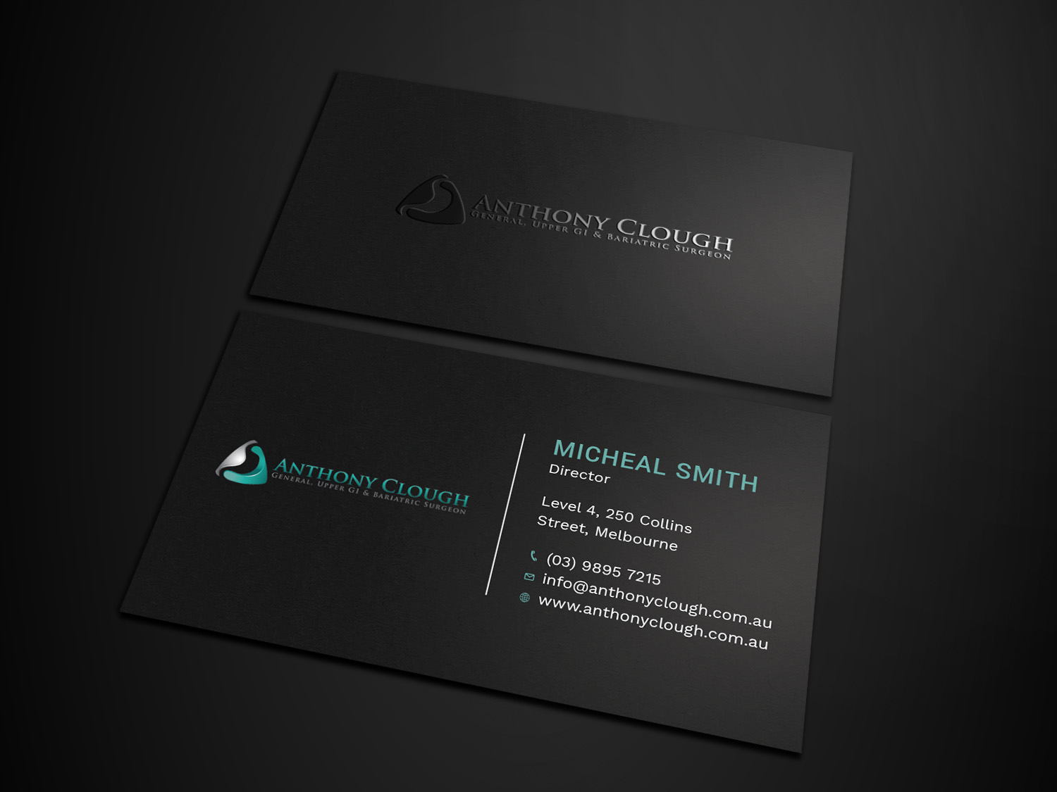 Business Card Design by Tripti Ranjan Gain for Anthony Clough | Design #20424267