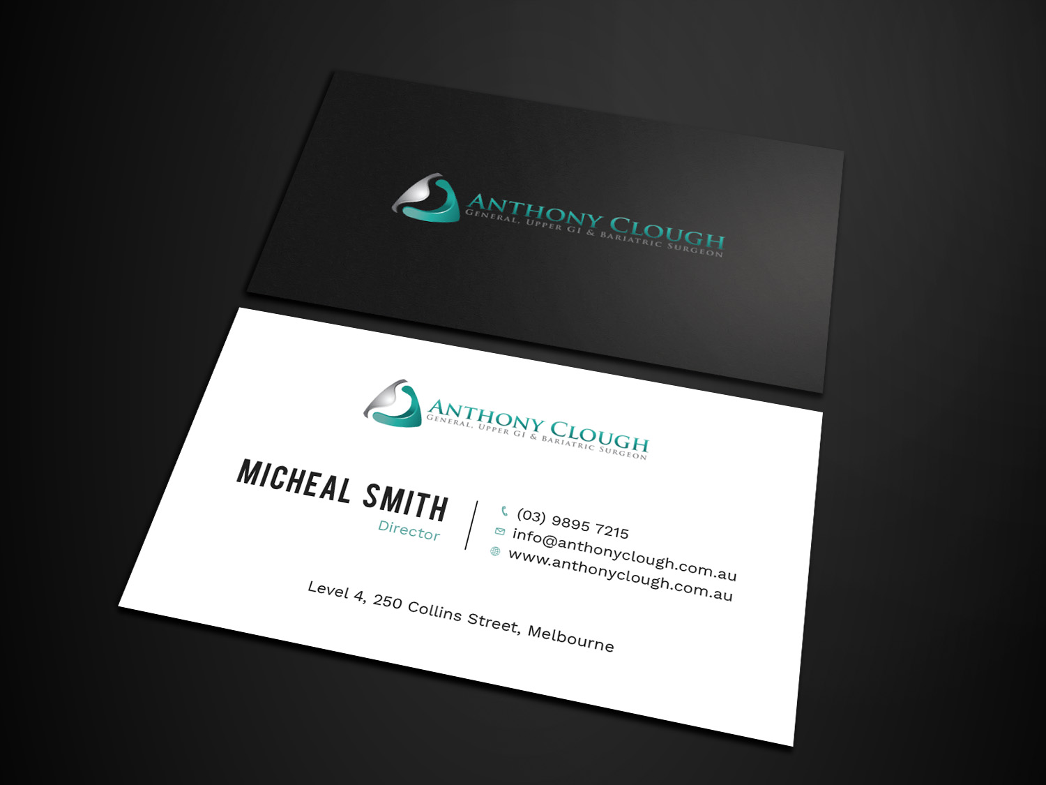 Business Card Design by Tripti Ranjan Gain for Anthony Clough | Design #20424270