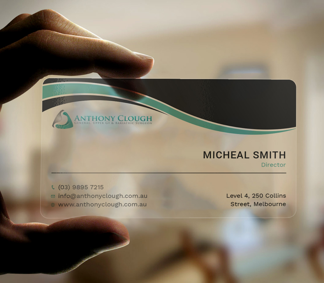 Business Card Design by Tripti Ranjan Gain for Anthony Clough | Design #20424272