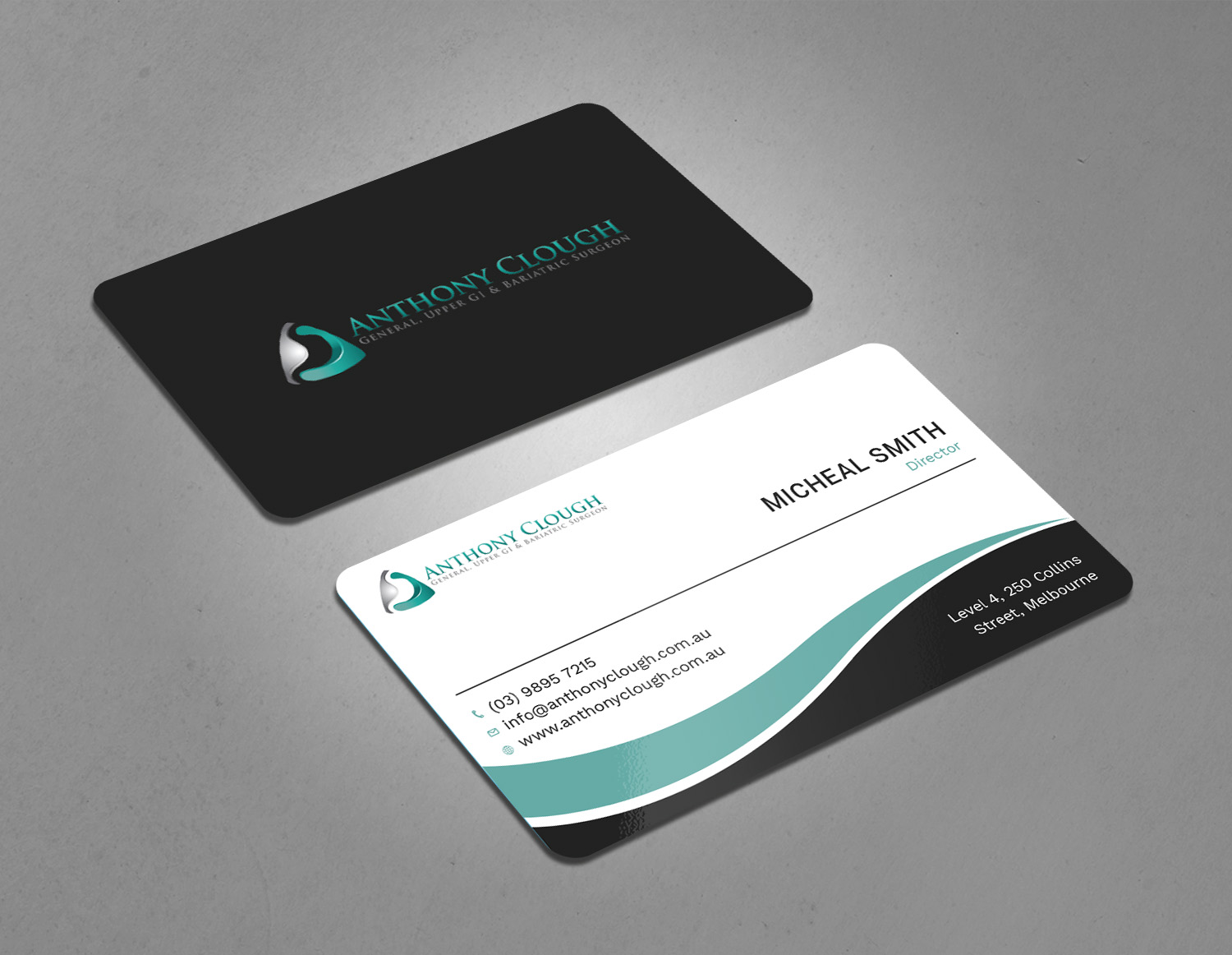 Business Card Design by Tripti Ranjan Gain for Anthony Clough | Design #20424273
