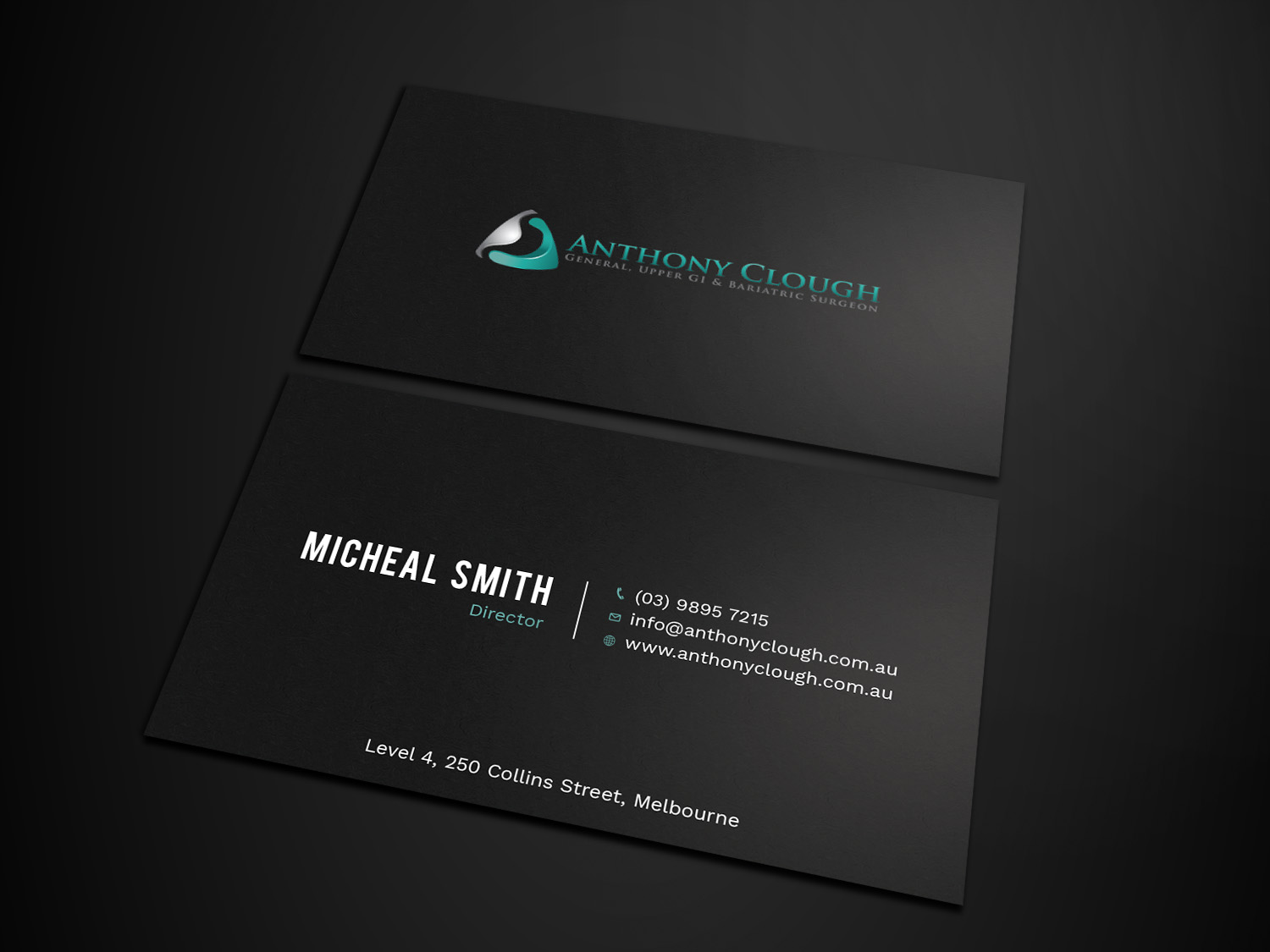 Business Card Design by Tripti Ranjan Gain for Anthony Clough | Design #20424275