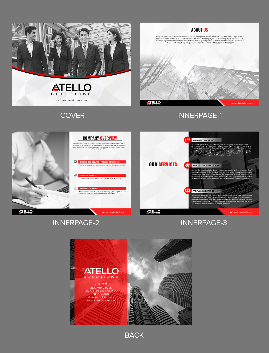 Diseño de PowerPoint por SAI DESIGNS para Atello Solutions | Diseño #20471565