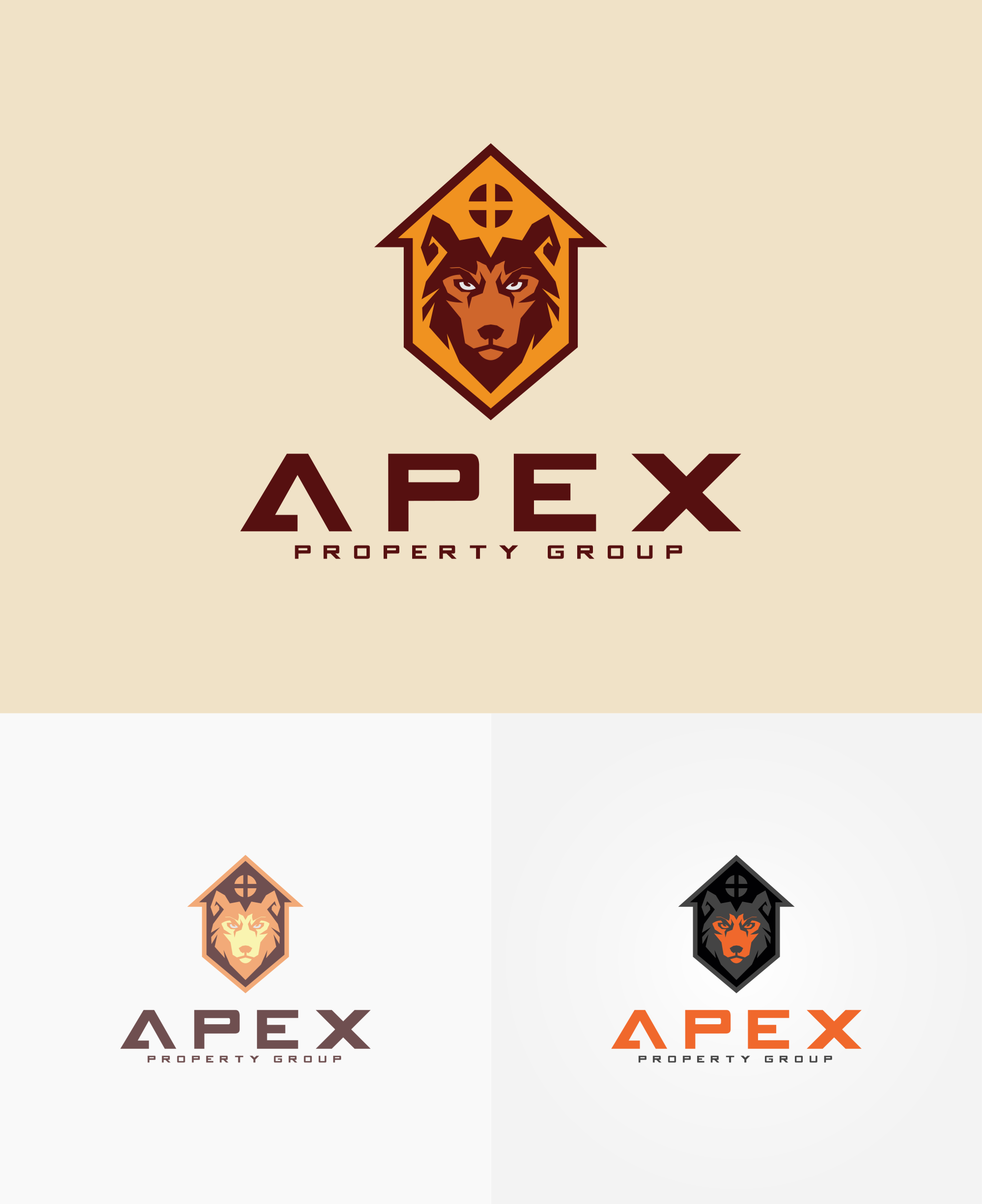 Logo Design by zatsukiki for Apex Property Group | Design #20471286