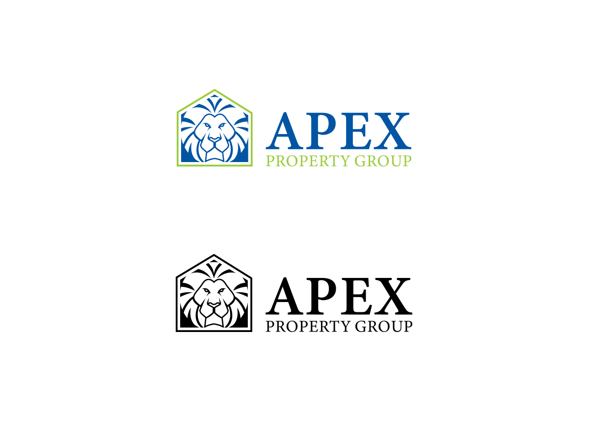 Logo Design by Slant Line Media for Apex Property Group | Design #20421536