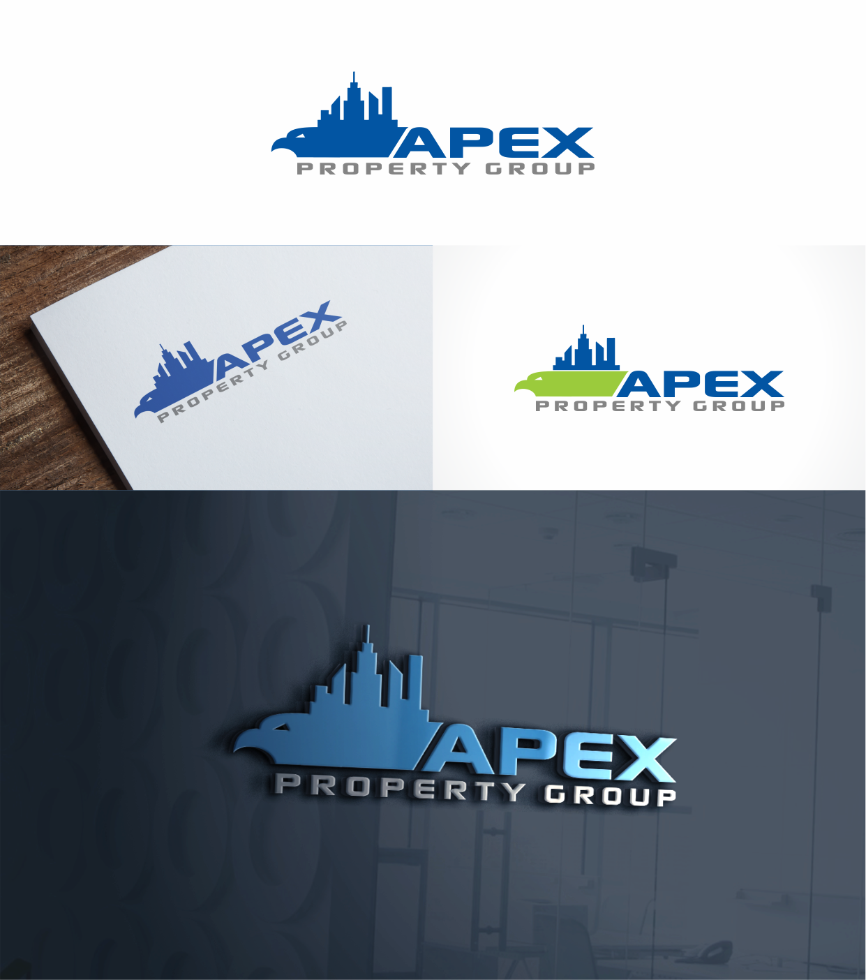 Logo-Design von creativechauhan1989 für Apex Property Group | Design #20427023
