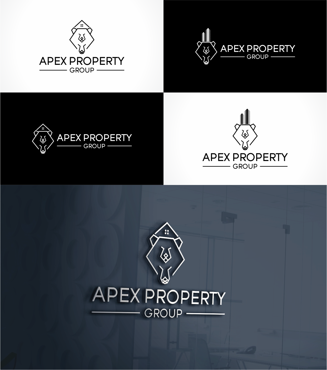 Logo-Design von creativechauhan1989 für Apex Property Group | Design #20439906
