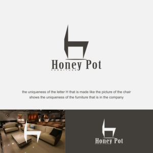 Logo Design by zatsukiki for Honey Pot Furniture Ltd | Design: #20451099