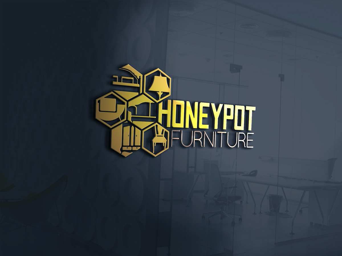 Logo Design by lordcellean for Honey Pot Furniture Ltd | Design #20479302