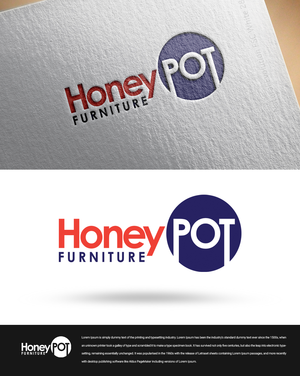 Logo Design by zingodesigns258 for Honey Pot Furniture Ltd | Design #20446510