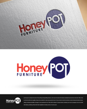Logo Design by zingodesigns258 for Honey Pot Furniture Ltd | Design: #20446510