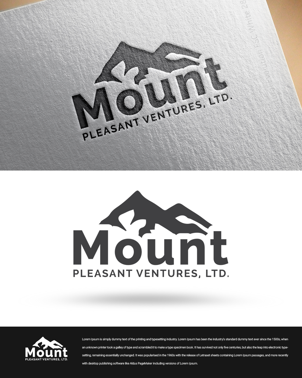 Diseño de Logo por zingodesigns258 para Mount Pleasant Ventures, Ltd. | Diseño #20438093