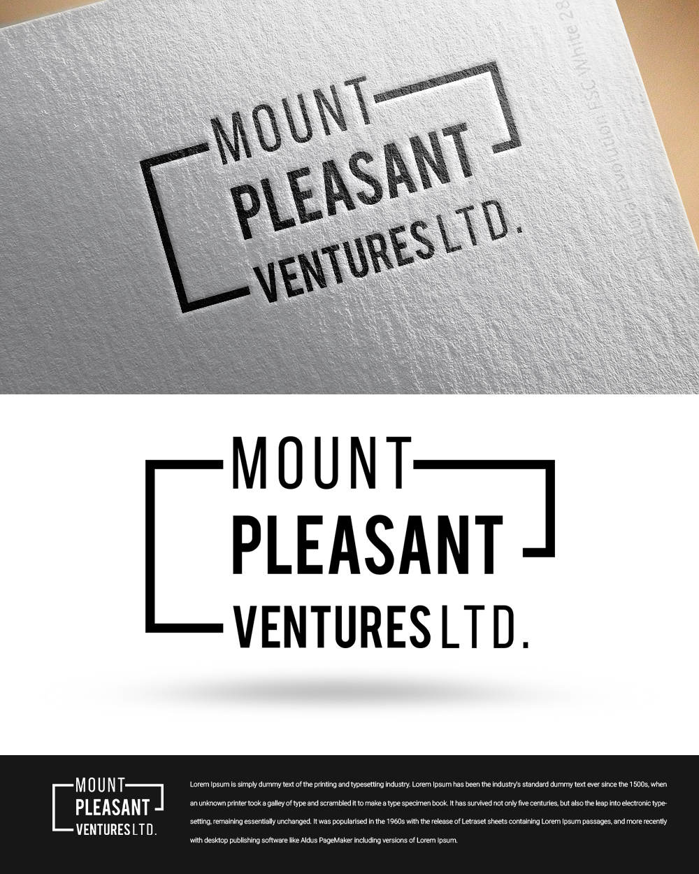 Logo Design by zingodesigns258 for Mount Pleasant Ventures, Ltd. | Design #20438094