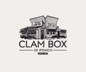 Clam Box of Ipswich | Diseño de Logo por H-H Arts