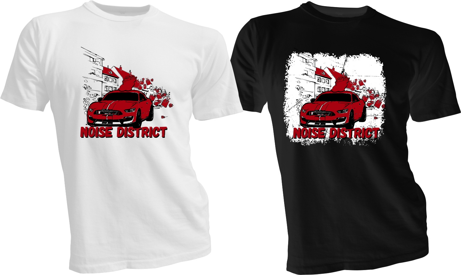 T-shirt Design by bacujkov for Noise District Apparel | Design #20431070