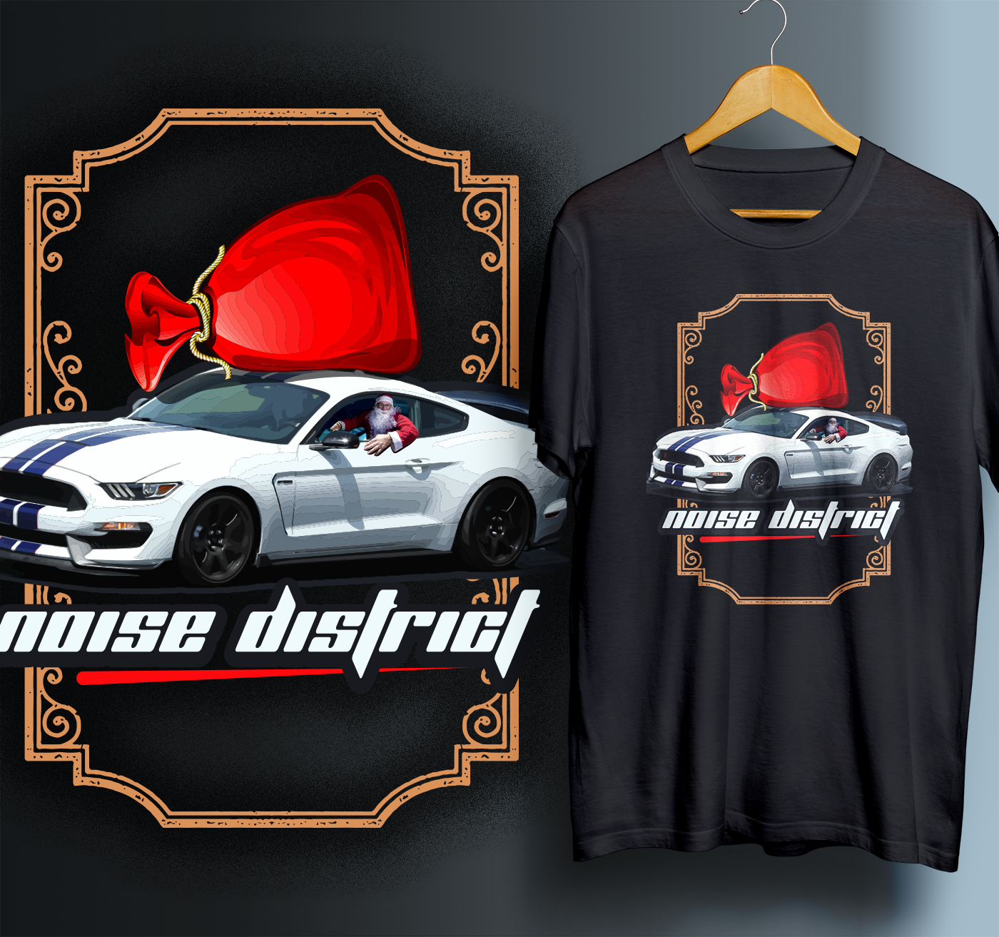 T-shirt Design by 99.degree for Noise District Apparel | Design #20433818