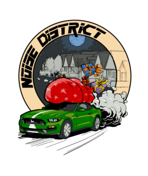 T-shirt Design by Tomi Ax for Noise District Apparel | Design #20437775