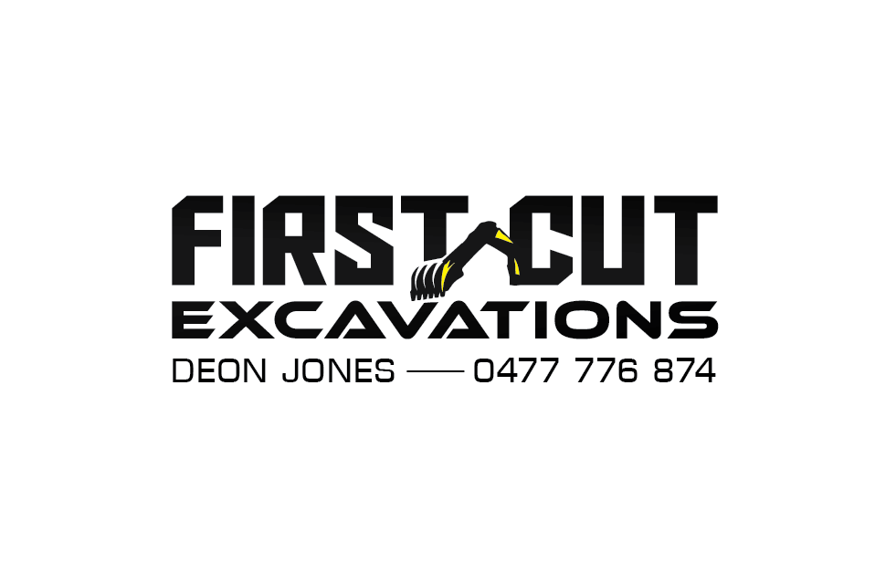 Logo Design by jose_luiz for First Cut Excavations  | Design #20455954