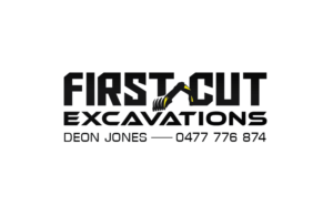 Logo Design by jose_luiz for First Cut Excavations  | Design: #20455954