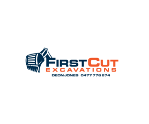 Logo Design by Wild Geek for First Cut Excavations  | Design: #20451058