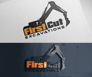 Logo Design by Ankita B for First Cut Excavations  | Design: #20453186