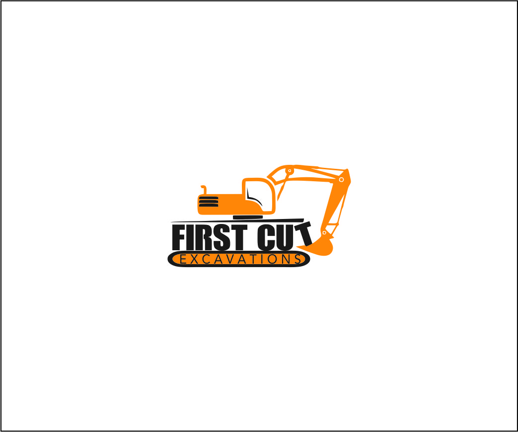 Logo Design by DEDIU 2 for First Cut Excavations  | Design #20451010