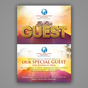 Flyer Design by Mariyam Khan for this project | Design: #20447155