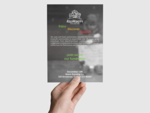 Flyer Design by Manke Creative for The Reciprocity Collective | Design: #20431765