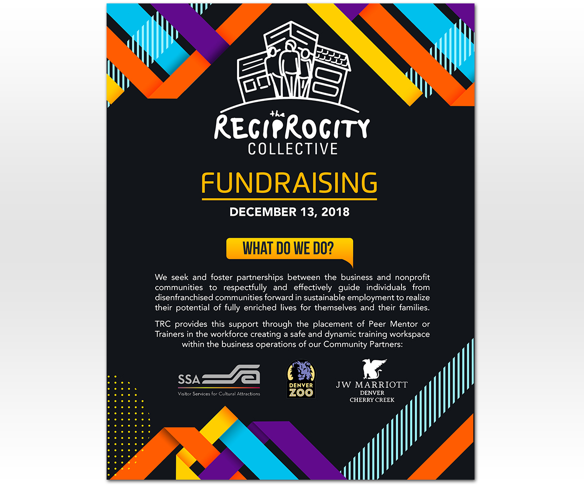 Flyer Design by Luniere Designs for The Reciprocity Collective | Design #20451239