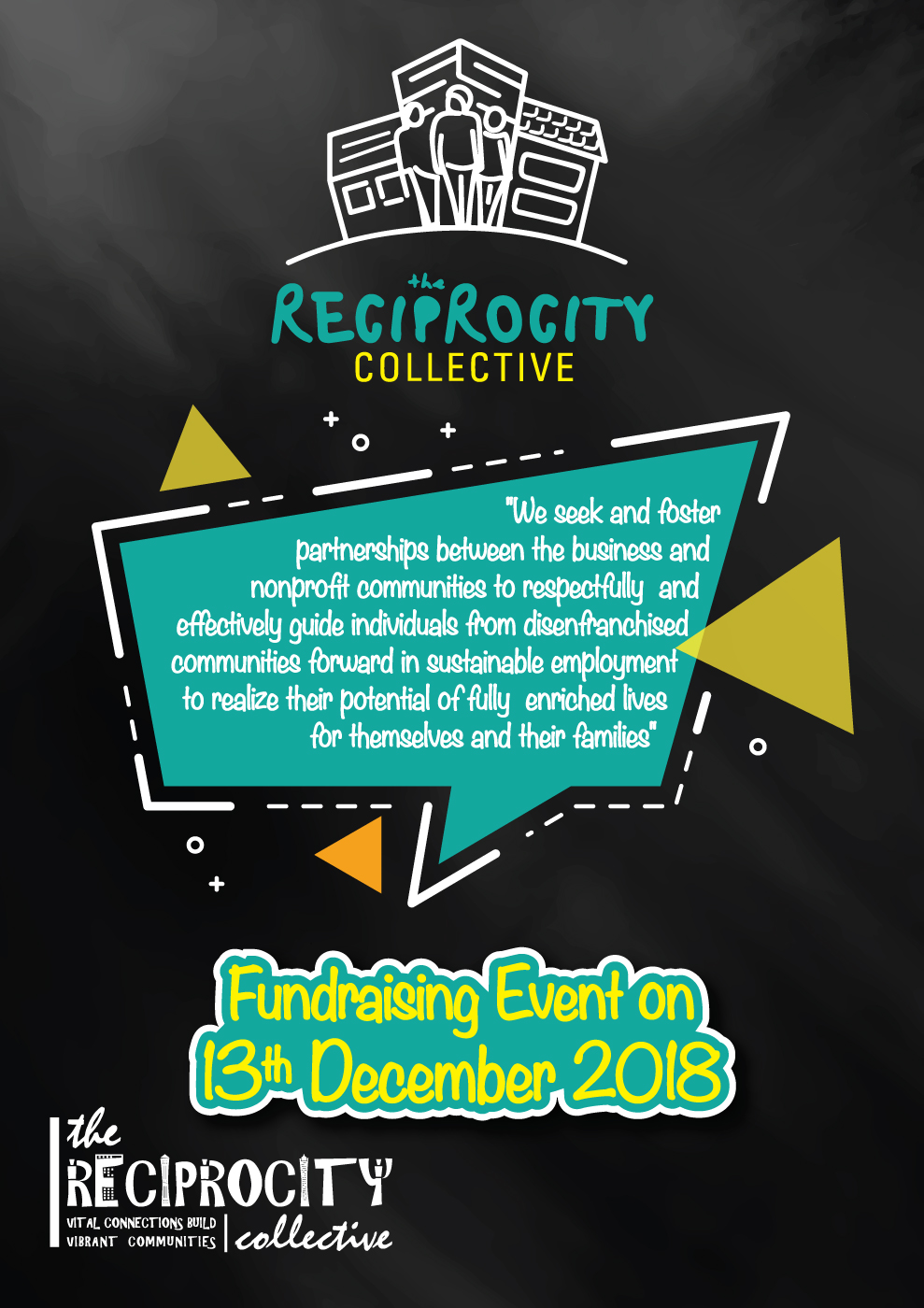 Flyer Design by Fusionex Studio for The Reciprocity Collective | Design #20437158