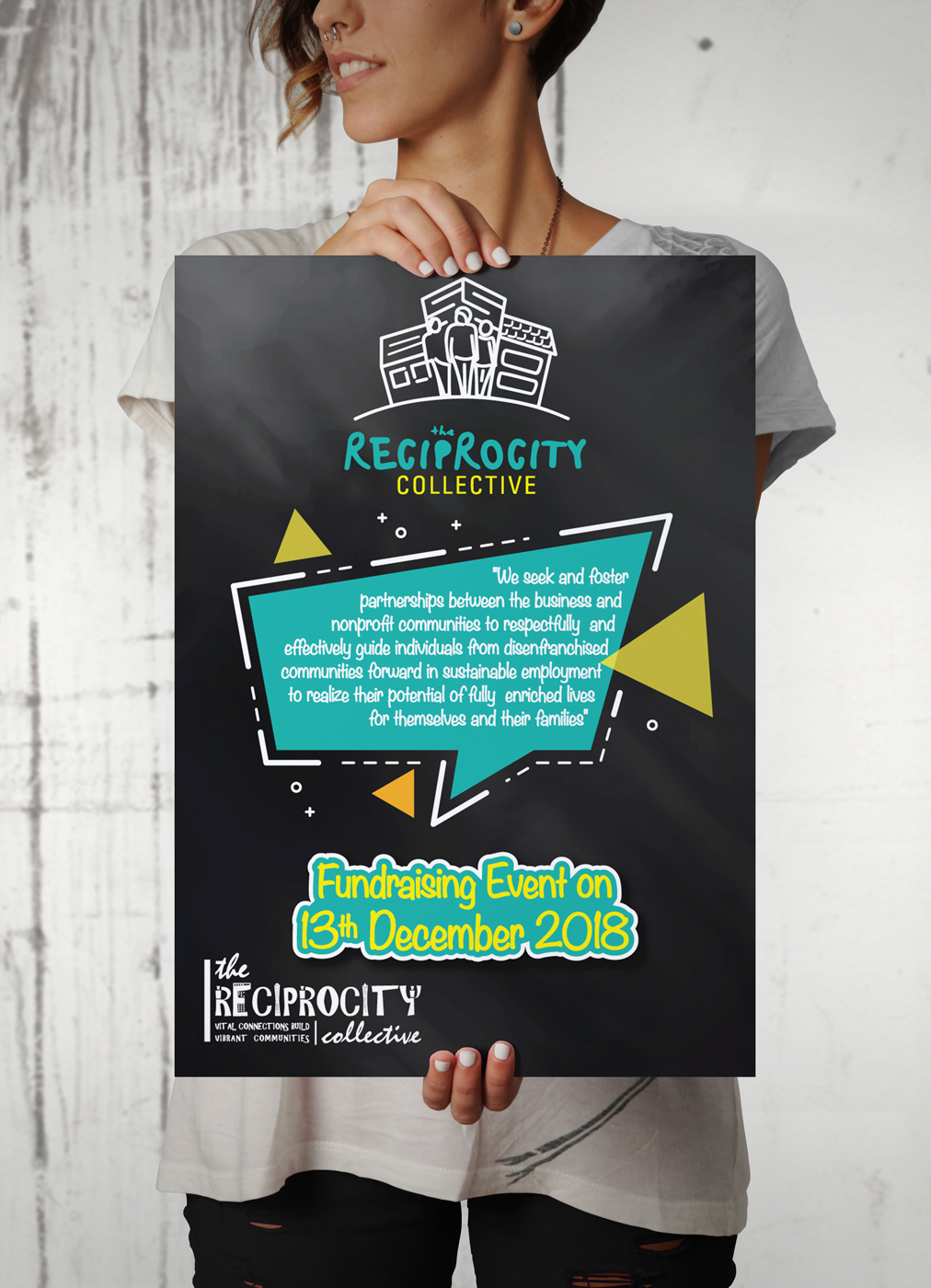 Diseño de Flyer por Fusionex Studio para The Reciprocity Collective | Diseño #20437159