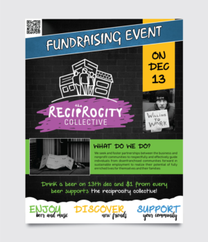 Flyer Design by vcreatived for The Reciprocity Collective | Design #20433933