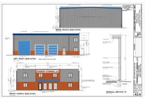 Piedmont Plumbing Building Color Scheme | Graphic Design by creative gravity