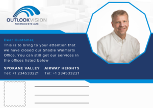 Postcard Design by Murry for Outlook Vision | Design: #20440204