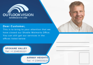 Postcard Design by Murry for Outlook Vision | Design: #20445553