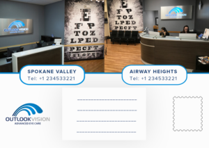 Postcard Design by Murry for Outlook Vision | Design: #20486173