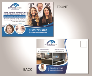 Postcard Design by innovative earth for Outlook Vision | Design: #20503150