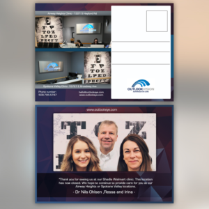 Closing our Shadle Office | Postcard Design by Ngoeg