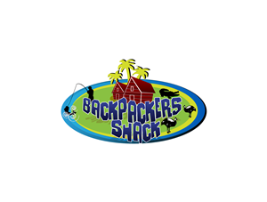 Backpackers Shack | Logo Design by voltgain