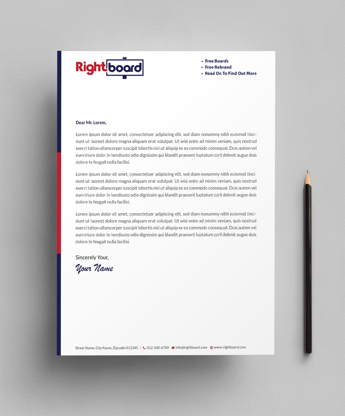 Design En-Tête par Infinitive Technology pour Rightboard | Design #20440134