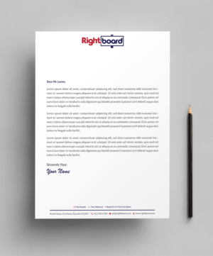 Design En-Tête par Infinitive Technology pour Rightboard | Design : #20440252