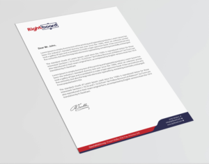 Briefkopf-Design von Infinitive Technology für Rightboard | Design: #20442707