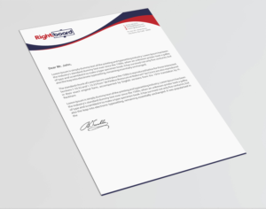 Briefkopf-Design von Infinitive Technology für Rightboard | Design: #20442709