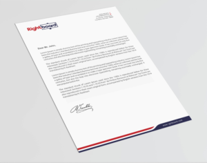 Briefkopf-Design von Infinitive Technology für Rightboard | Design: #20442710