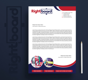 Letterhead Design by ARTOGRAPHY for Rightboard | Design: #20438124