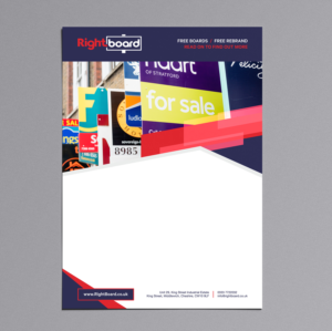 Letterhead Design by logodentity for Rightboard | Design: #20438301