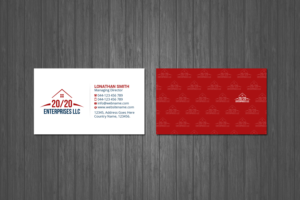 Business Card Design by Creations Box 2015 for 20/20 Enterprises LLC., | Design: #20446326
