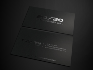 Business Card Design by Tripti Ranjan Gain for 20/20 Enterprises LLC., | Design: #20440172