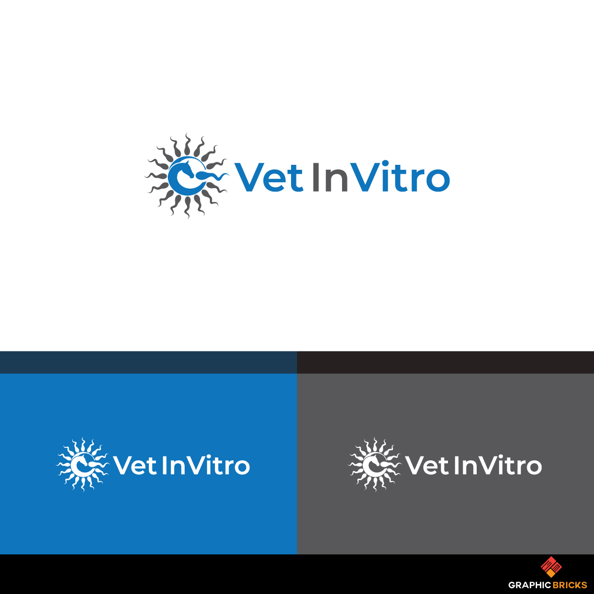 Logo Design by Graphic Bricks for Vet InVitro | Design #20443613